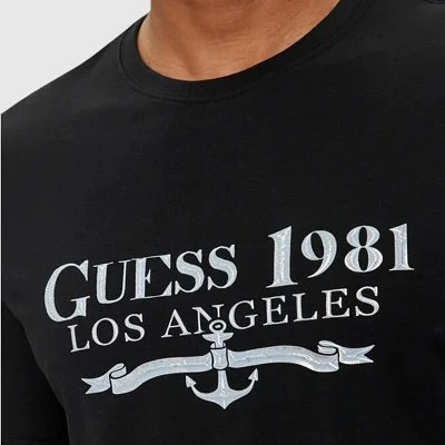 Camiseta Guess Negra Hombre... 2