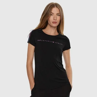Camiseta Armani Negra Mujer...