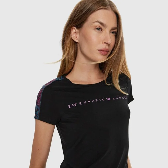 Camiseta Armani Negra Mujer Ecool