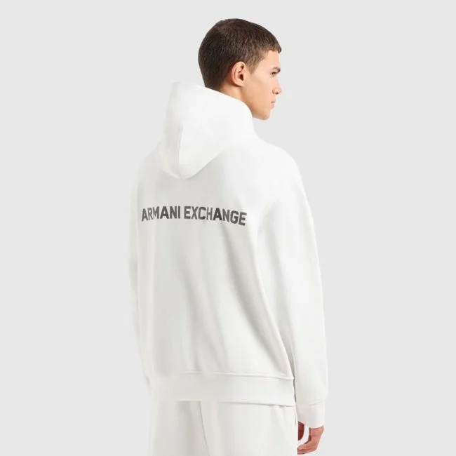 Sudadera Armani Exchange Blanca Hombre