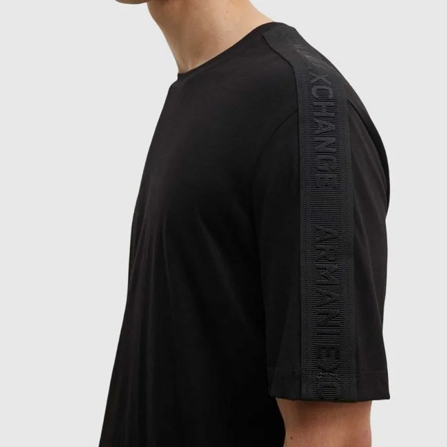 Camiseta Armani Exchange Negra Hombre