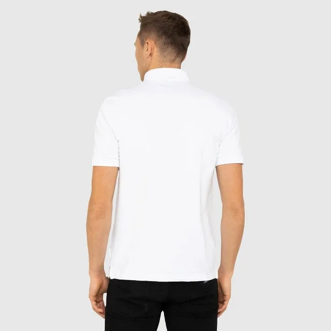 Polo Armani Exchange Blanco Hombre