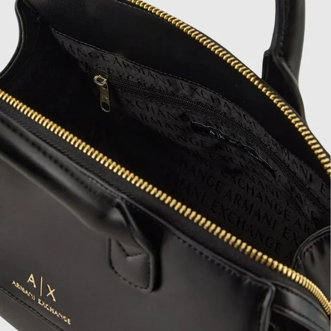 Bolso Armani Exchange Negro Mujer Bolso Armani Exchange Negro Mujer