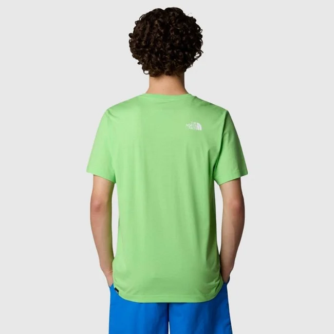 Camiseta The North Face Verde Hombre