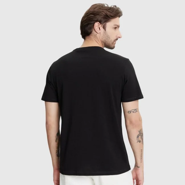 Camiseta Guess Negra Hombre