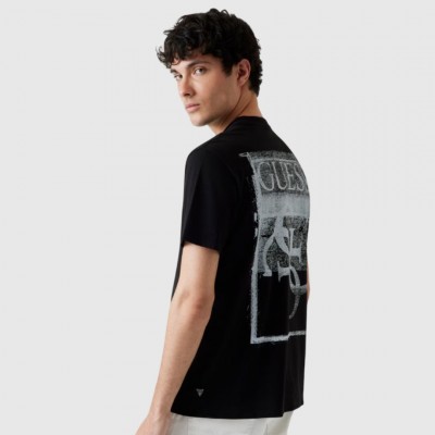 Camiseta Guess Hombre Negra... 2