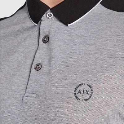 Polo Armani Exchange Gris y... 2