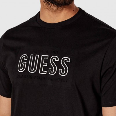 Camiseta Guess Negra Hombre... 2