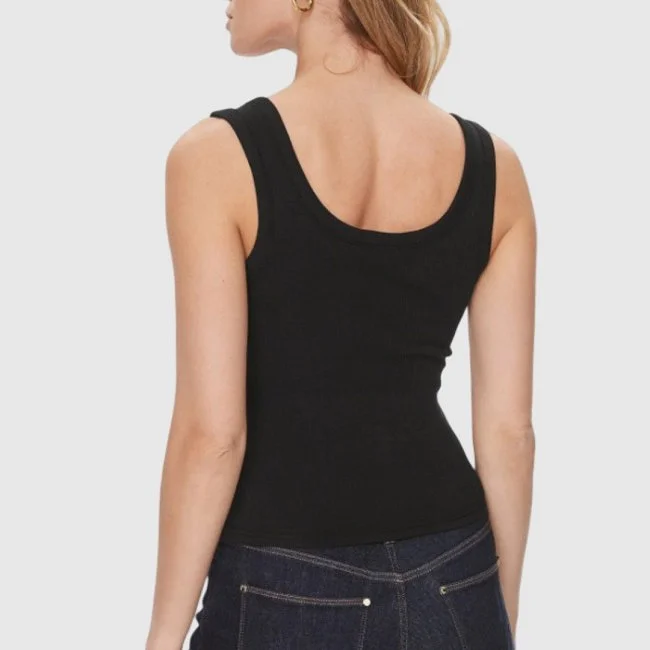 Camiseta Guess Negra Mujer