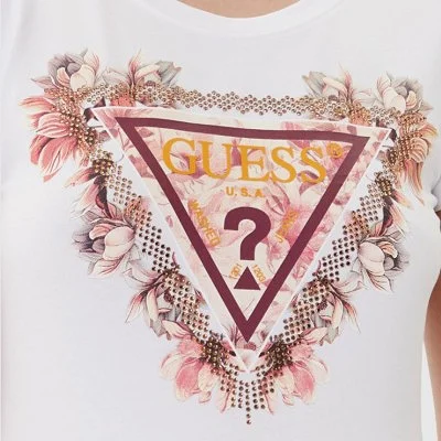 Camiseta Guess Blanca Mujer 2