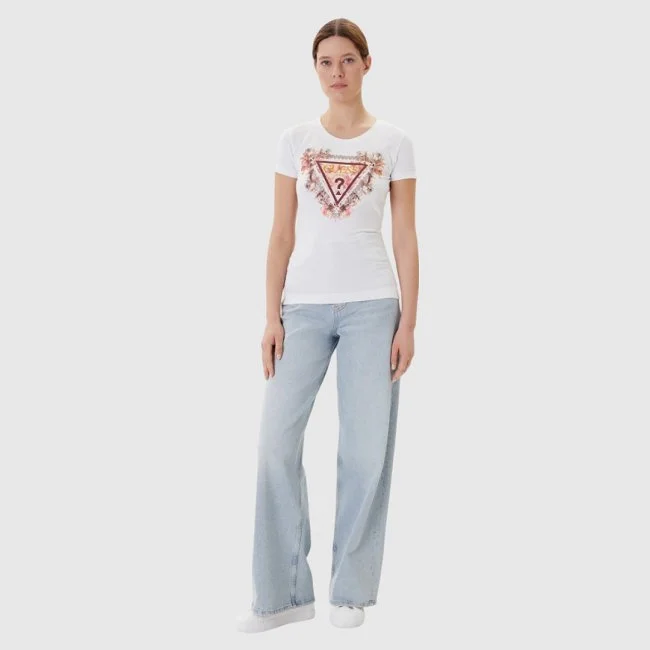 Camiseta Guess Blanca Mujer