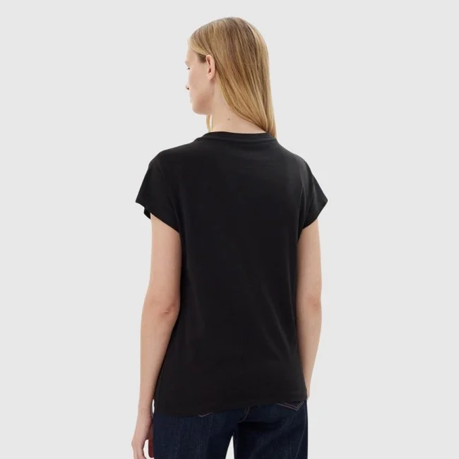 Camiseta Guess Negra Mujer
