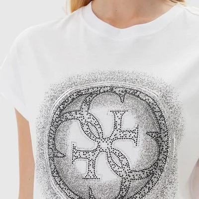 Camiseta Guess Blanca Mujer... 2