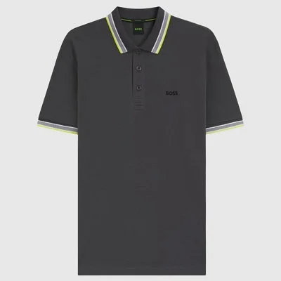 Polo Boss Negro Hombre