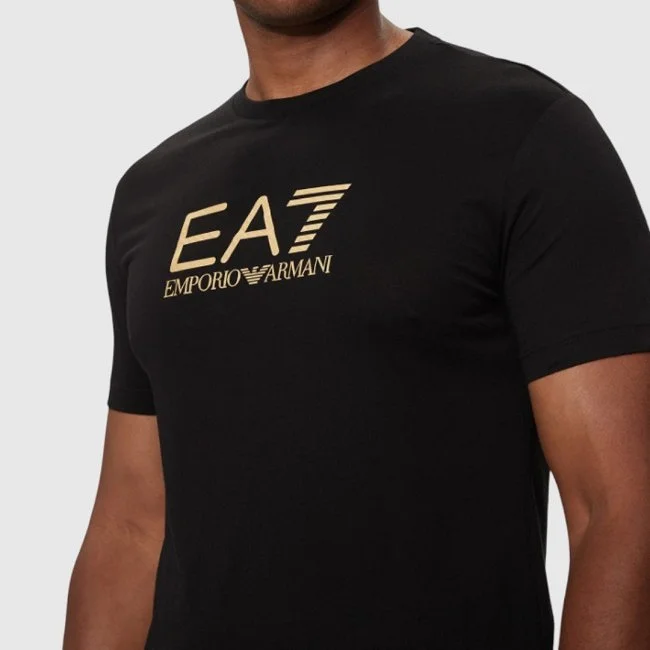 Camiseta Armani Negra Hombre