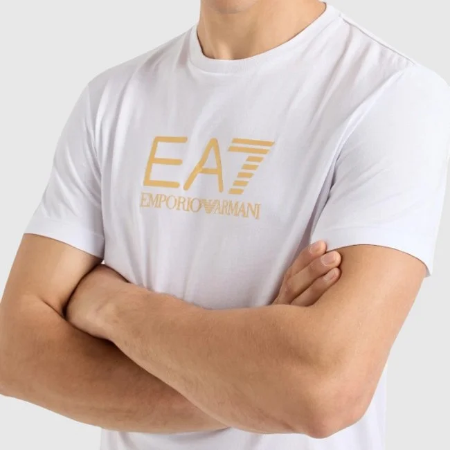 Camiseta Armani Blanca Hombre