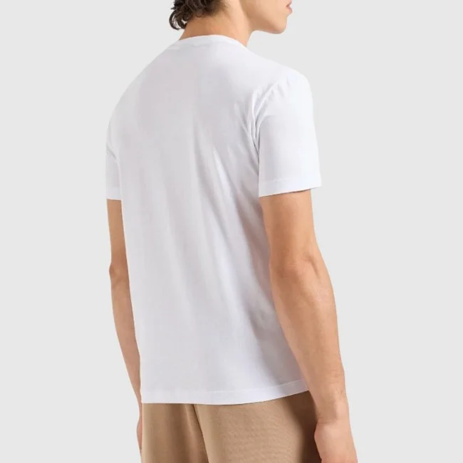 Camiseta Armani Blanca Hombre