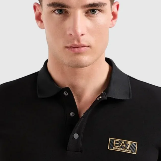 Polo Armani Negro Hombre