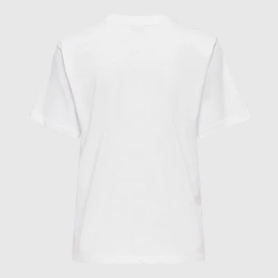Camiseta ONLY Blanca Mujer 2