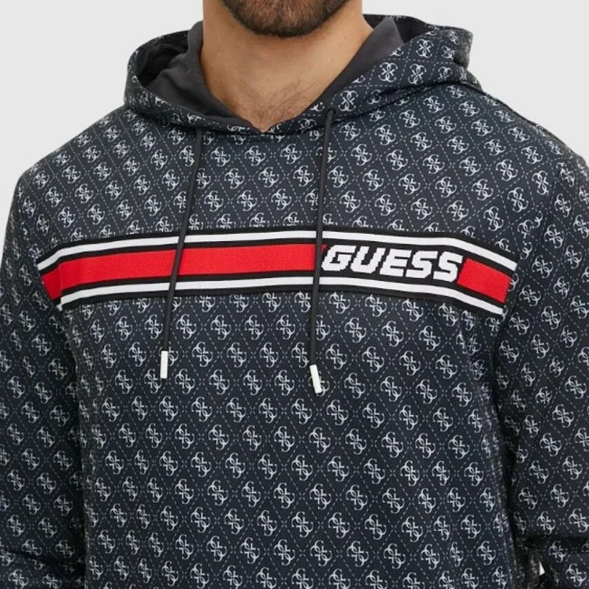 Sudadera Guess Azul Marino Hombre Sudadera Guess Azul Marino Hombre