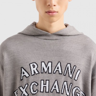 Sudadera Armani Gris Hombre 2