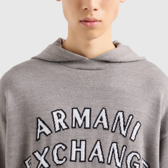 Sudadera Armani Gris Hombre Sudadera Armani Gris Hombre