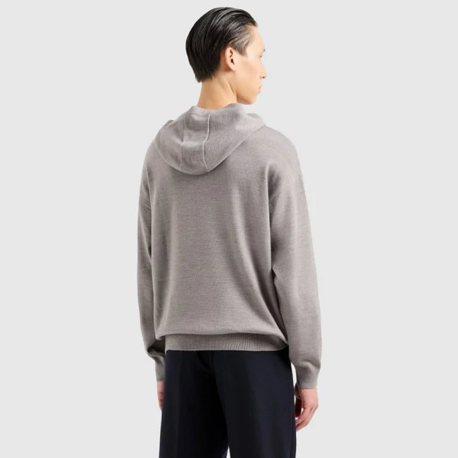 Sudadera Armani Gris Hombre Sudadera Armani Gris Hombre