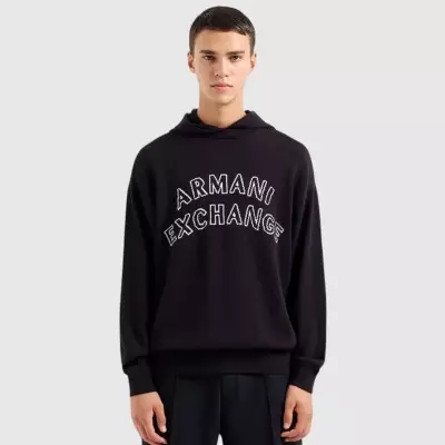 Sudadera Armani Negra Hombre