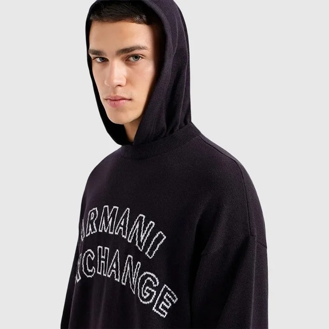 Sudadera Armani Negra Hombre