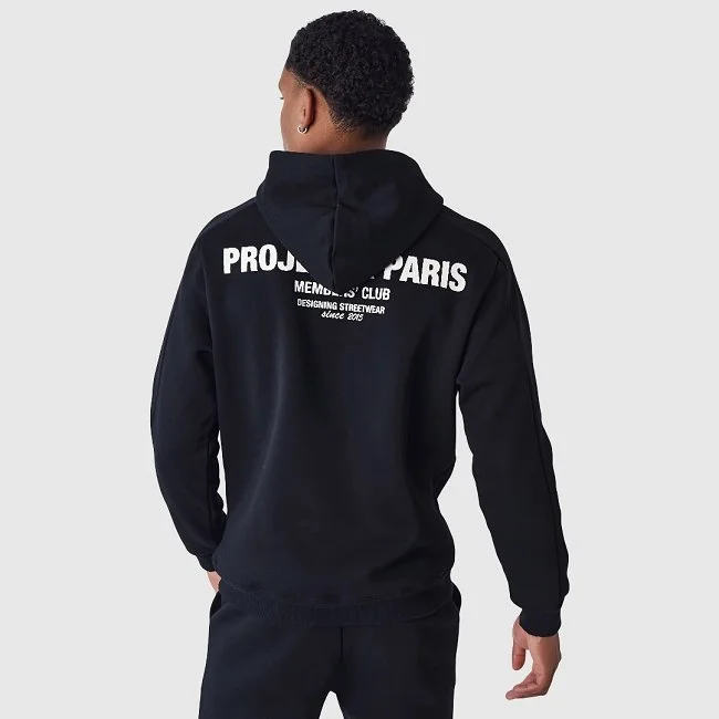 Sudadera Project X Paris Negra Hombre