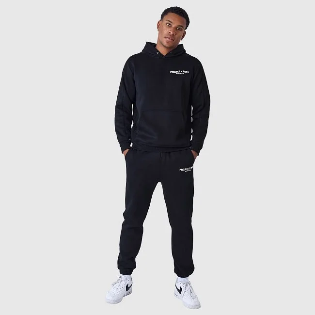 Sudadera Project X Paris Negra Hombre