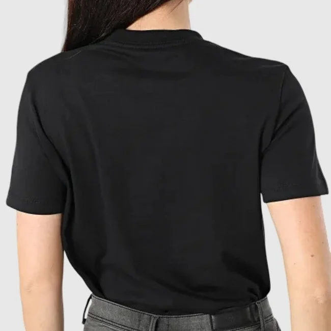 Camiseta Calvin Klein Negra Mujer Camiseta Calvin Klein Negra Mujer
