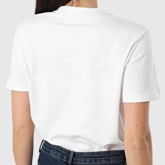 Camiseta Calvin Klein Blanca Mujer Camiseta Calvin Klein Blanca Mujer