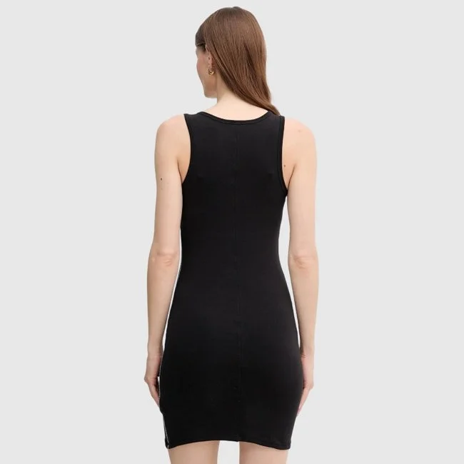 Vestido Calvin Klein Negro Mujer Vestido Calvin Klein Negro Mujer