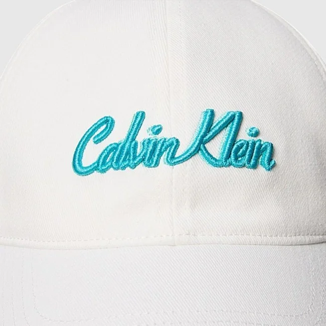 Gorra Calvin Klein Blanca Mujer