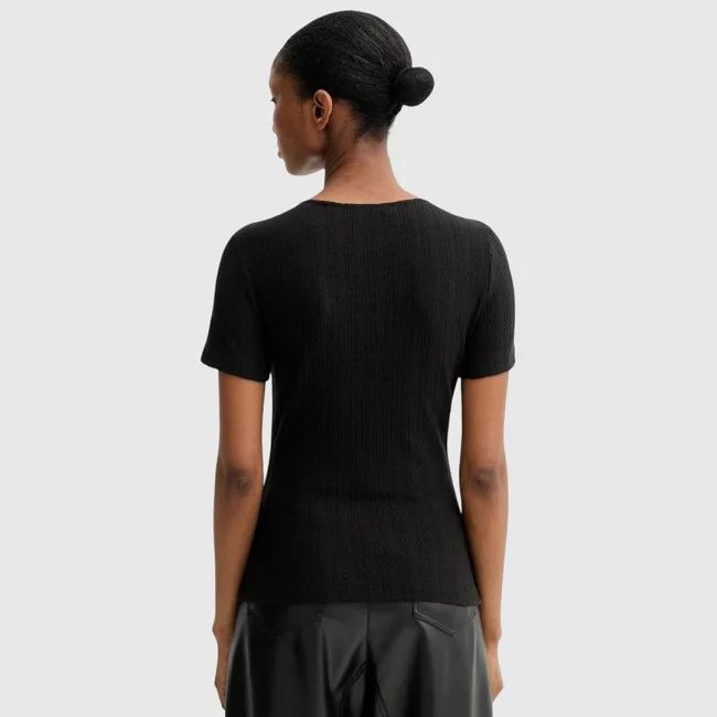 Camiseta Guess Negra Mujer Camiseta Guess Negra Mujer