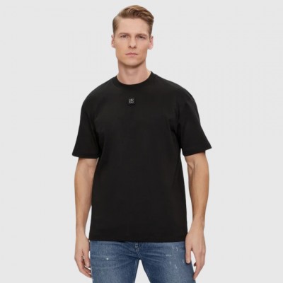 Camiseta Hugo Negra Hombre