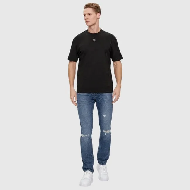 Camiseta Hugo Negra Hombre Camiseta Hugo Negra Hombre