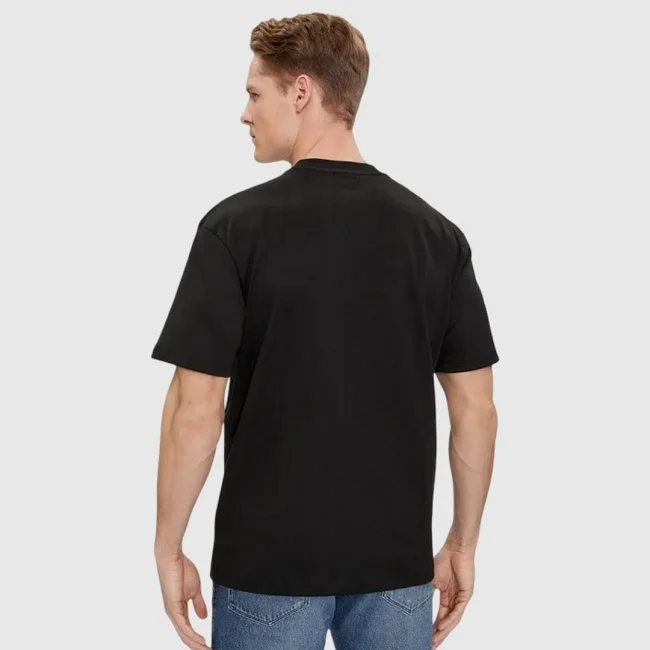 Camiseta Hugo Negra Hombre Camiseta Hugo Negra Hombre