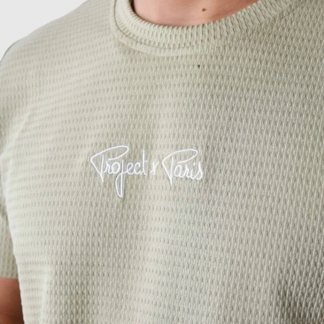 Camiseta Project x Paris Kaki Hombre