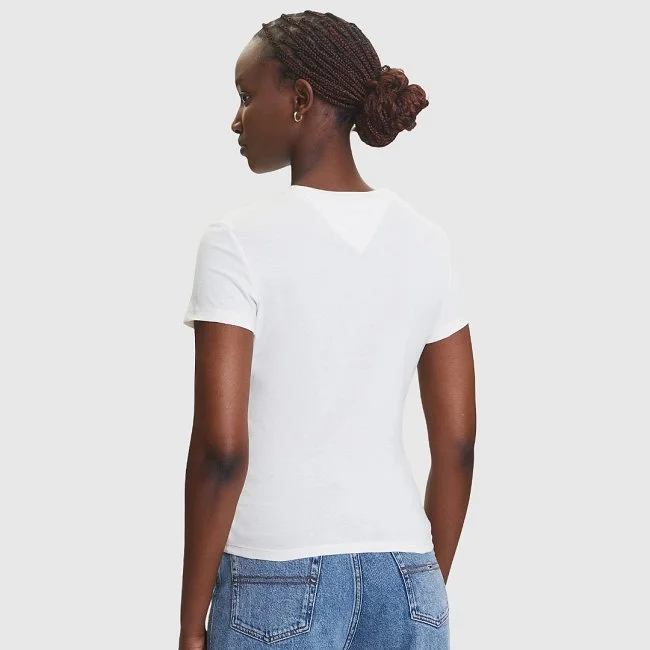 Camiseta Tommy Hilfiger Blanca Mujer