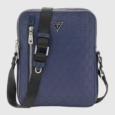 Bandolera Guess Azul Marino...