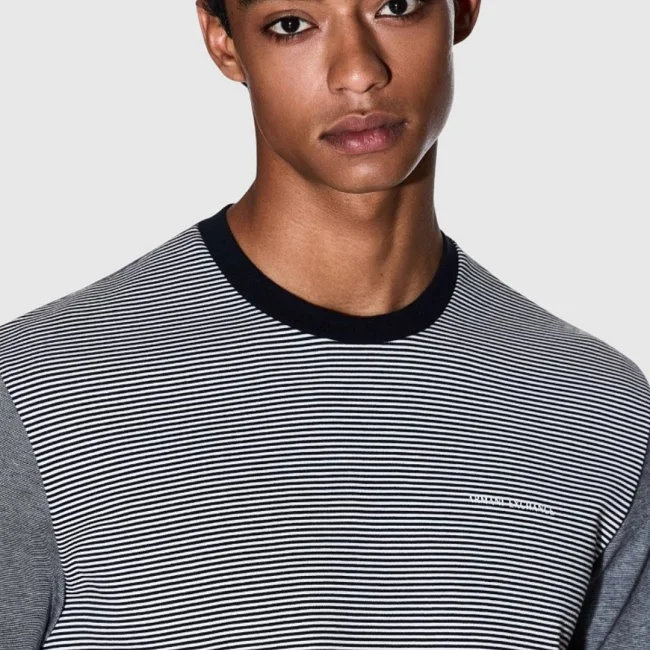 Camiseta Armani Exchange Rayas Hombre