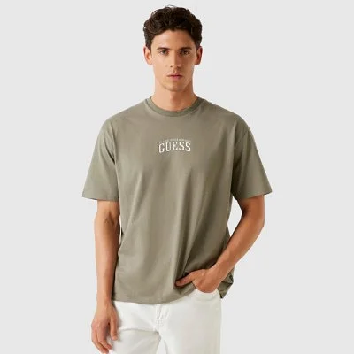Camiseta Guess Verde Hombre