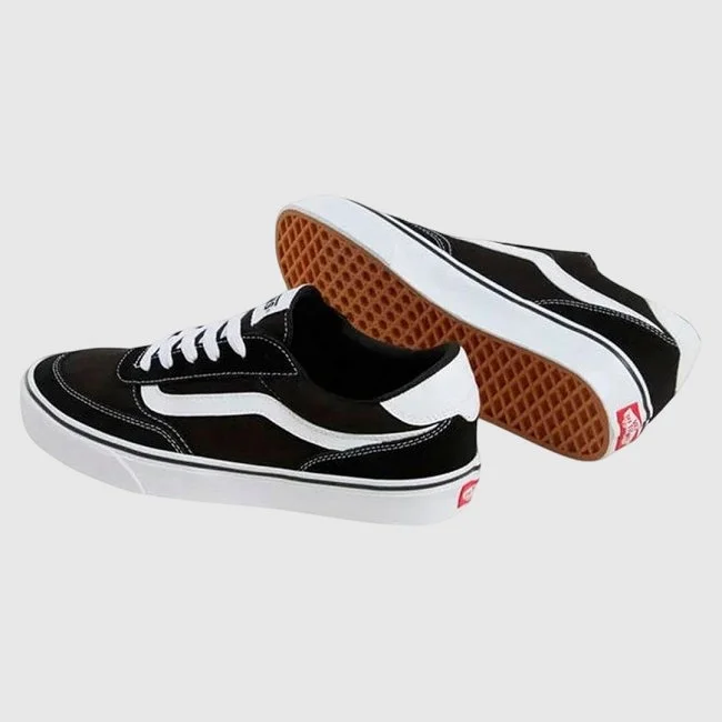Zapatillas Vans Negras y Blancas Hombre