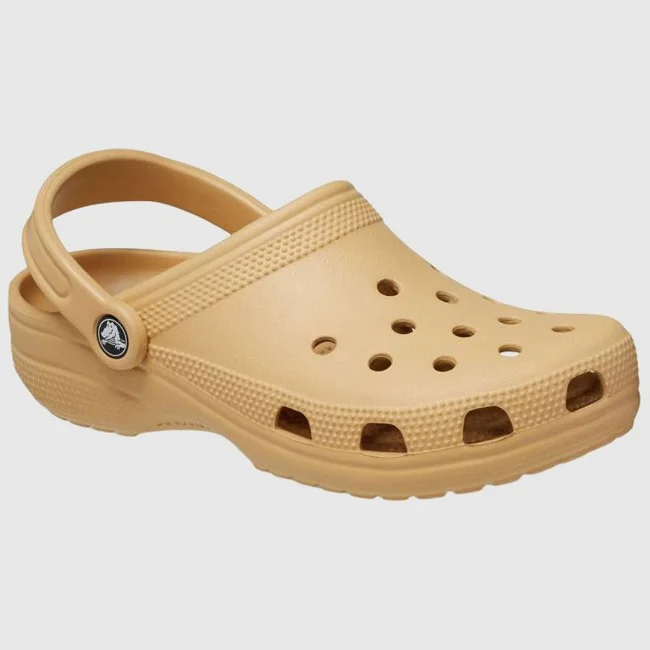 Chanclas Crocs Beige