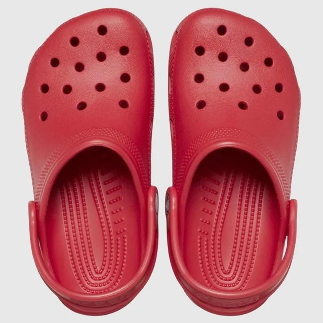 Chanclas Crocs Rojas