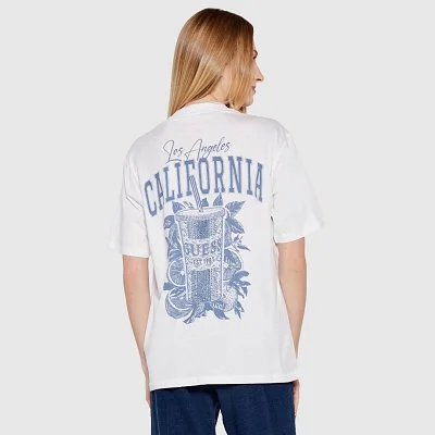 Camiseta Guess Blanca Mujer 2