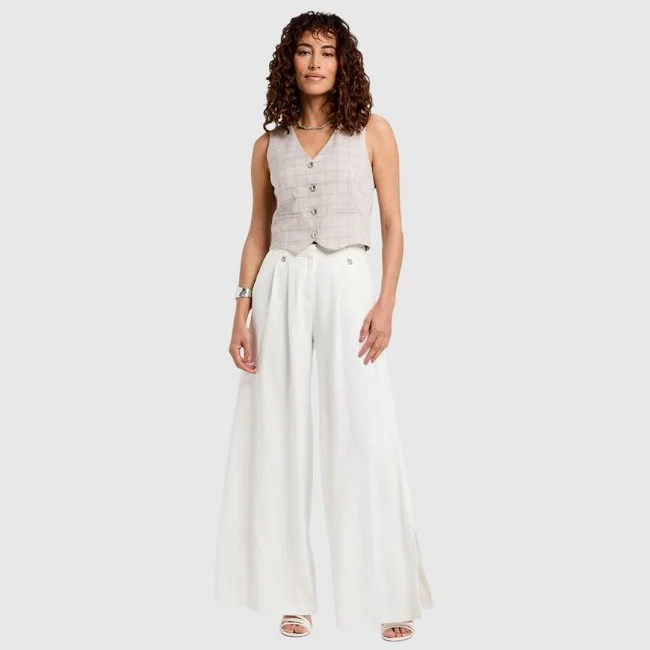 Camiseta Morgan Gris y Rosa Mujer