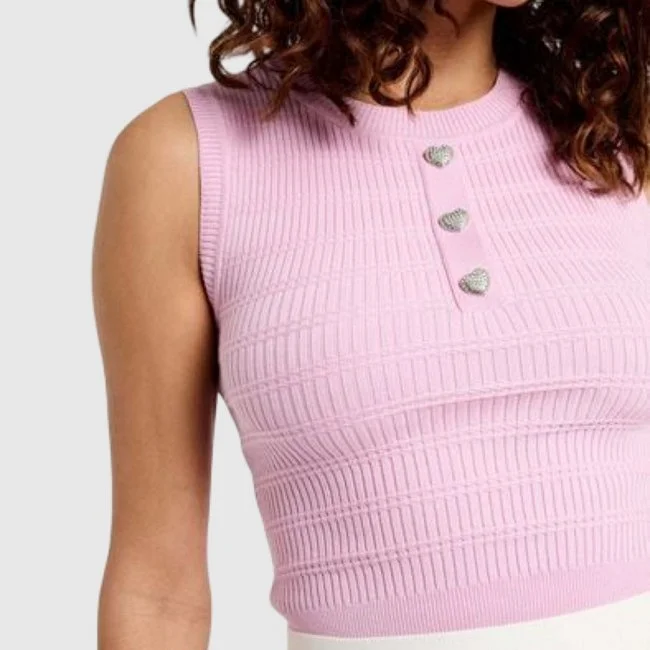 Camiseta Morgan Rosa Mujer